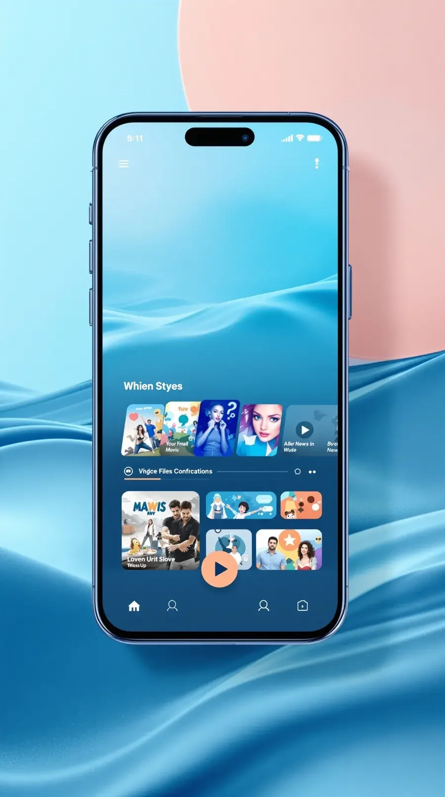 白羊影院APP界面预览